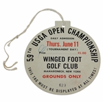 1959 US Open at Winged Foot Golf Club Ticket #623