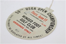 1959 US Open at Winged Foot Golf Club Ticket #623