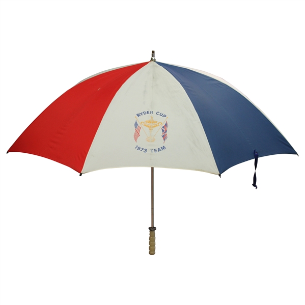 Gay Brewers 1973 Ryder Cup at Muirfield Team USA Umbrella