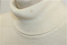 Gay Brewer's 1973 Ryder Cup at Muirfield Team USA Beige Cashmere Turtleneck Sweater