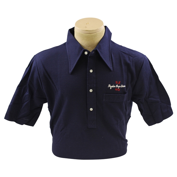 Gay Brewers 1973 Ryder Cup at Muirfield Team USA Navy Shirt