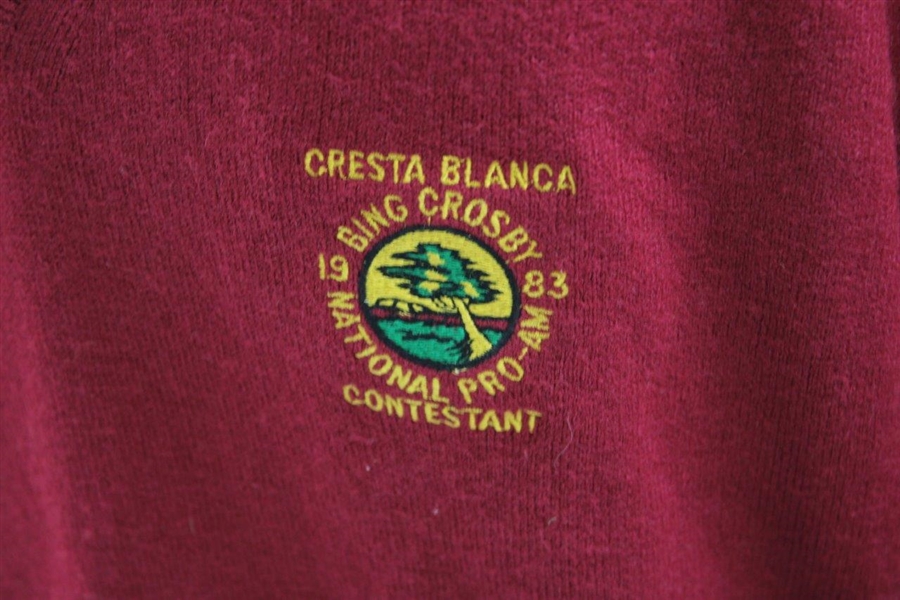 Gay Brewer's 1983 Bing Crosby National Pro-Am Contestant Sweater