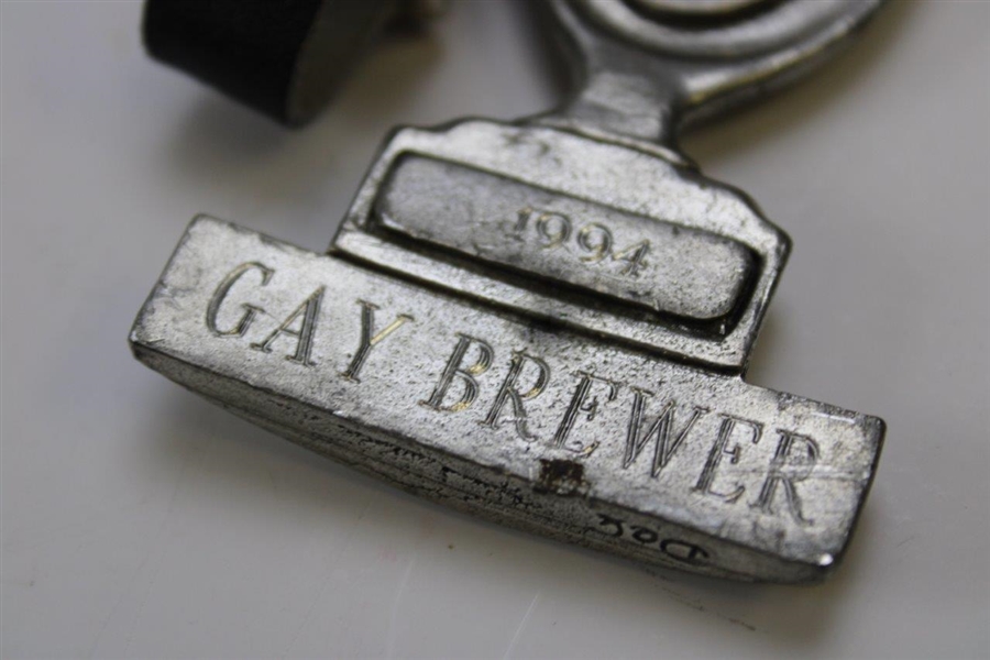 Gay Brewer's 1994 Tradition Golf Bag Tag Desert Mountain Country Club