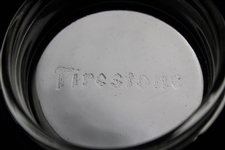 Two (2) Gay Brewer's Firestone Country Club Tires Ashtrays