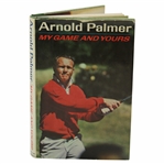 Arnold Palmer Signed 1965 Arnold Palmer: My Game and Yours Book JSA ALOA