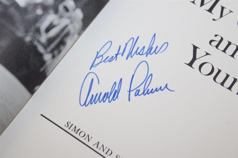Arnold Palmer Signed 1965 'Arnold Palmer: My Game and Yours' Book JSA ALOA