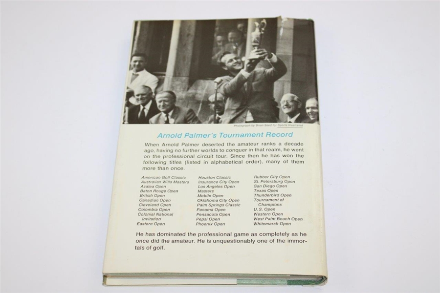Arnold Palmer Signed 1965 'Arnold Palmer: My Game and Yours' Book JSA ALOA
