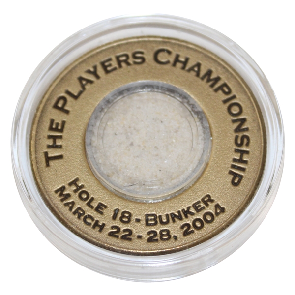 The Players Championship at Sawgrass Hole #18 Bunker Sand Capsule/Marker
