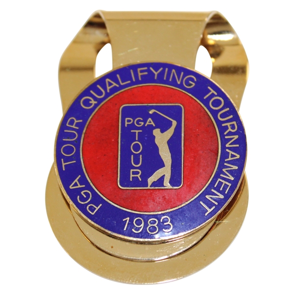 1983 PGA Tour Qualifying Tournament Badge/Clip