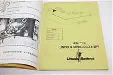 Arnold Palmer & others Signed 1971 Golf Exhibition Program Spokane Country Club JSA ALOA