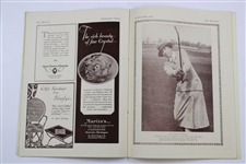 1929 Tournament Topics Pictorial Magazine from the D.W.A.G. - Published Solely for Women Golfers