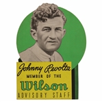 Vintage Johnny Revolta Member of the Wilson Staff Point of Sale Litho Display