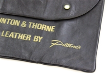 Peter Butler's 1971 Ryder Cup Team Gifted Leather Gloves Bag/Case by Pittard's