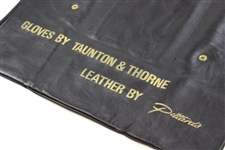 Peter Butler's 1971 Ryder Cup Team Gifted Leather Gloves Bag/Case by Pittard's