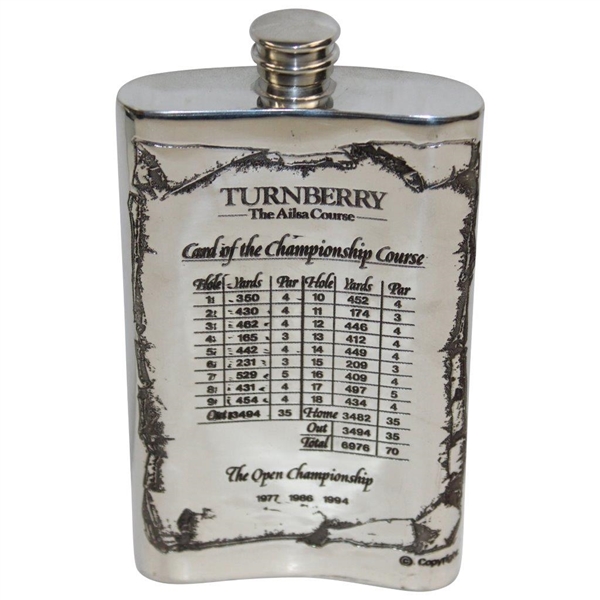 Turnberry Golf Club Flask in Box