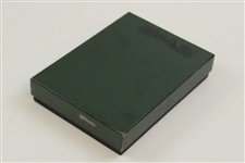 Lahinch Golf Club Square Sporting Fine English Pewter Flask w/Funnel in Original Box
