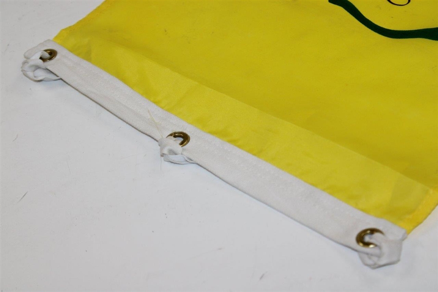 Arnold Palmer, Jack Nicklaus & Gary Player Signed 1995 Masters Screen Flag JSA ALOA