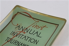 Augusta National First Annual Invitation Tournament Dish In Box