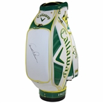 Arnold Palmer Signed Ltd Ed Masters 2014 Commemorative Callaway Staff Golf Bag JSA ALOA