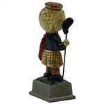 Silver King Golf Ball Mini Statue