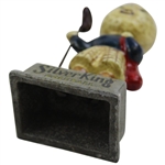 Silver King Golf Ball Mini Statue