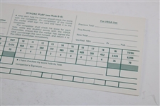 1985 US Open at Oakland Hills Official Scorecard