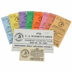 1992 US Womens Open at Oakmont Tickets Set #1133 w/Program Voucher in Envelope - Sorenstam Debut