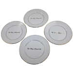 Mark Calcavecchia's 12pc Set of The Players Championship Tiffany Plates, Saucers & Tea Cups