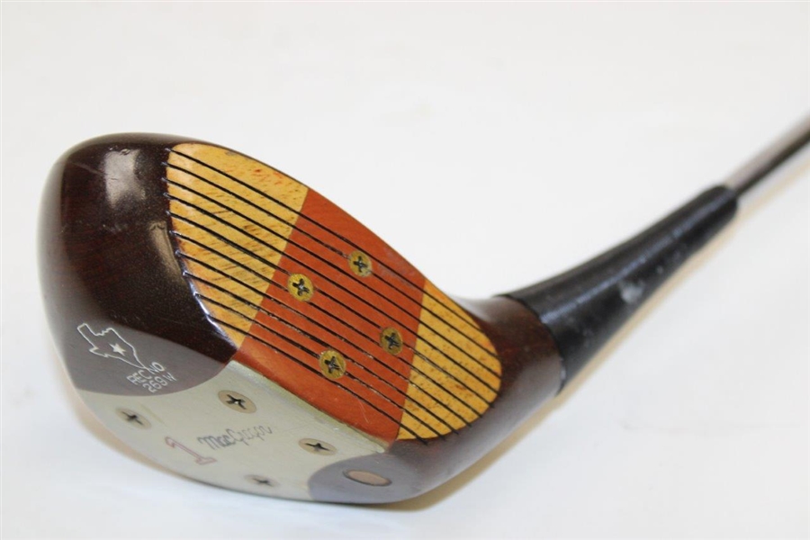 Hal Sutton's Personal Match Used MacGregor Texas Logo Rec No. 269W Byron Nelson Driver