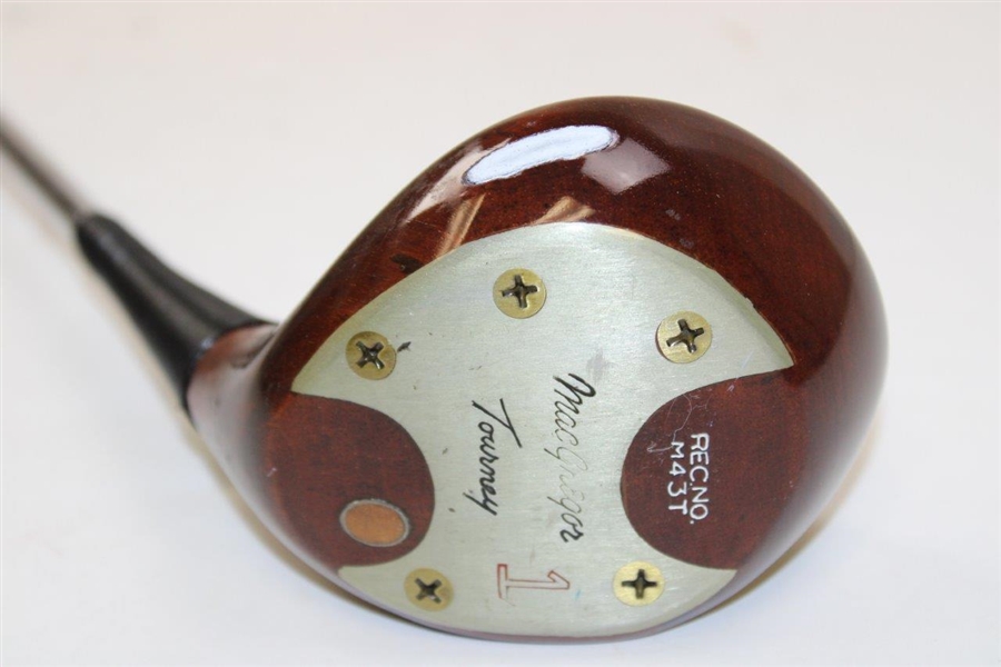 Hal Sutton's Personal Match Used MacGregor Tourney Rec No. M43 T Driver