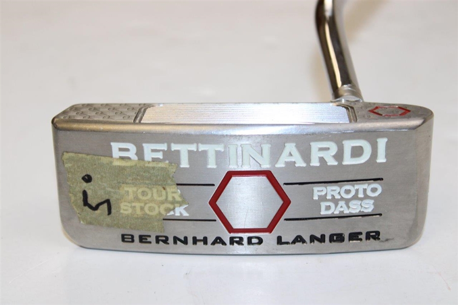 Bernhard Langer's Personal Match Used Bettinardi Tour Stock Proto Dass Putter