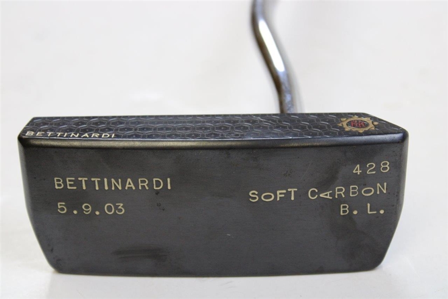 Bernhard Langer's Personal Match Used Bettinardi 428 Soft Carbon B.L. 5.9.03 Putter