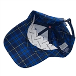 2022 Open Championship Claret Jug Blue And Gold Tartan Hat - 150Th