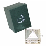 Undated Augusta National Masters Clubhouse Ornament in Original Box - Poor Condition