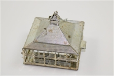 Undated Augusta National Masters Clubhouse Ornament in Original Box - Poor Condition