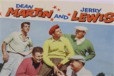 1953 'The Caddy' Movie 11x14 Lobby Card #2 - Pros Helping Lewis with His Stance