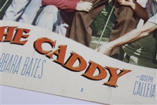1953 'The Caddy' Movie 11x14 Lobby Card #2 - Pros Helping Lewis with His Stance