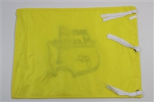 Jack Nicklaus Signed 2005 Masters Tournament Embroidered Flag - Final Masters JSA ALOA