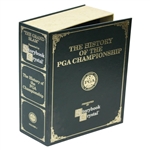 Grand Slam Champion Ltd Ed Crystal Rocks Glasses in Orig. Book Case - Nicklaus, Hogan, Sarazen & Player