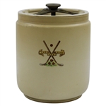 Carlton Ware Far & Sure Ceramic Barrel with Lid - W&R Stoke on Trent