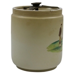 Carlton Ware Far & Sure Ceramic Barrel with Lid - W&R Stoke on Trent
