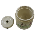 Carlton Ware Far & Sure Ceramic Barrel with Lid - W&R Stoke on Trent
