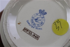 Carlton Ware Far & Sure Ceramic Barrel with Lid - W&R Stoke on Trent