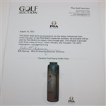 Ceramic Post-Swing Golfer Vase