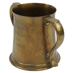 1908 Scarboro Golf Club Open Tournament Trophy Mug - N. F. Founce