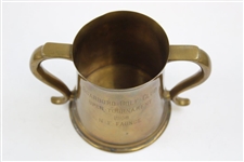 1908 Scarboro Golf Club Open Tournament Trophy Mug - N. F. Founce