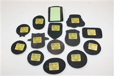 Fourteen (14) Assorted Tournament Crests - AT&T Pebble, Honda, NEC & others