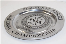 2007 PGA Team National Championship at Pinehurst Resort Pewter Plate