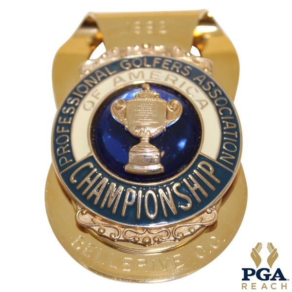 1992 PGA Championship at Bellerive Past Champions Badge/Money Clip - Ray Floyd
