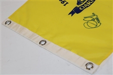 Ernie Els Signed 1994 US Open at Oakmont Yellow Screen Flag JSA ALOA